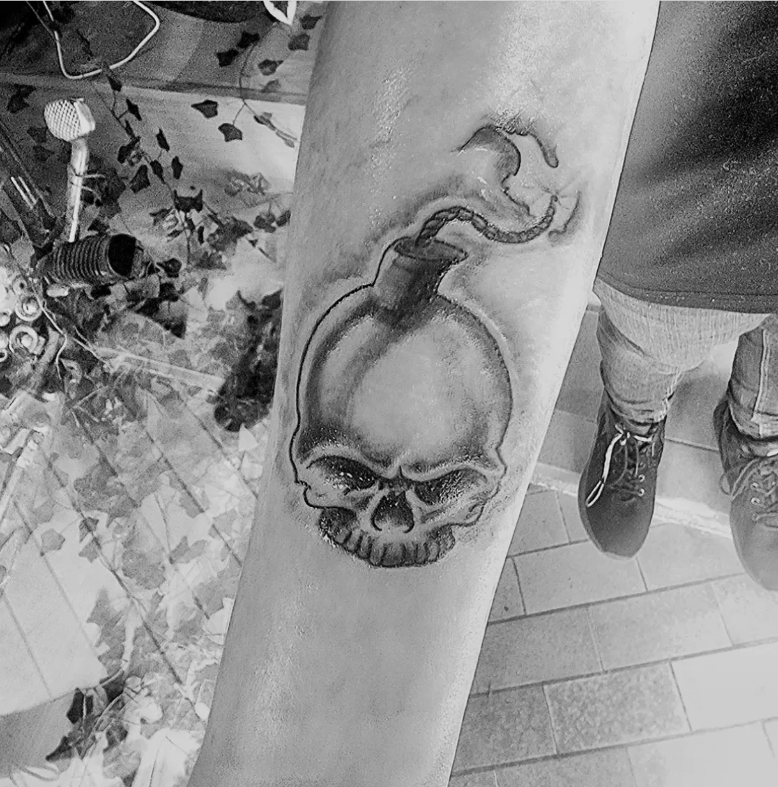 Tatouage réalisé par Smik